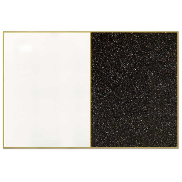 Sliding Door Indoor Enclosed Corkboard, 9